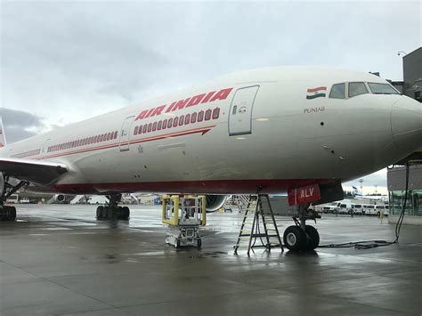 Air India 777.